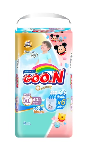 กูนน์ พรีเมี่ยม ซอฟท์(ดิสนีย์) กางเกง XL40